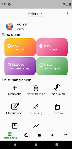 Android application RAS Crab Farm screenshort