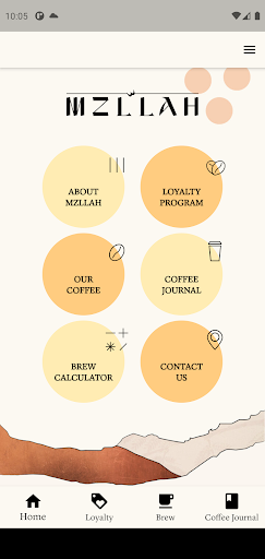 Android application Mzllah Coffee and Artisan Roas screenshort