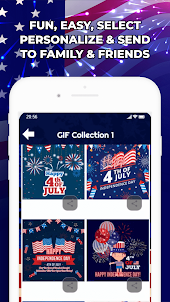 The 4th July Cards Cards GIFs