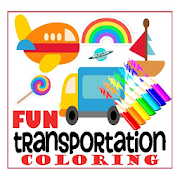 Transportation Coloring Fun