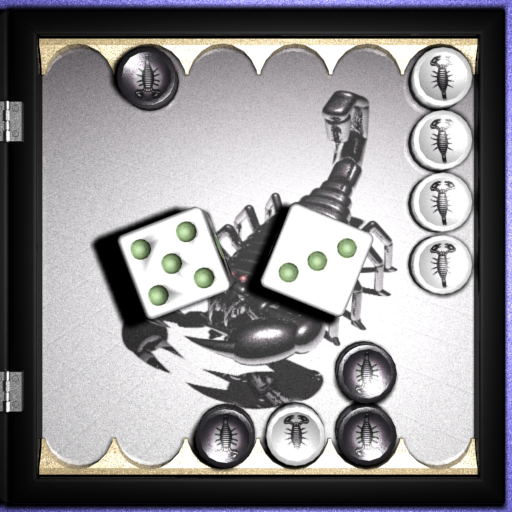 Long Backgammon 3D logo