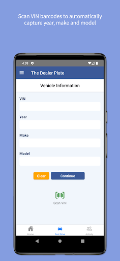 The Dealer Plate Screen 2