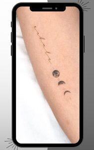 tatuagem da lua