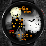 Cover Image of Download Halloween Animated v2 Watch FACE  APK