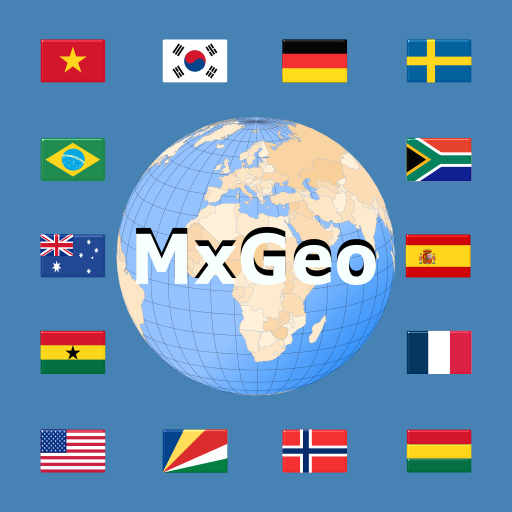 World atlas & world map MxGeo  Icon