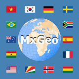 World atlas & world map MxGeo icon