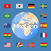 World atlas world map MxGeo