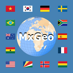 Immagine dell'icona Atlante mondiale e mappa MxGeo