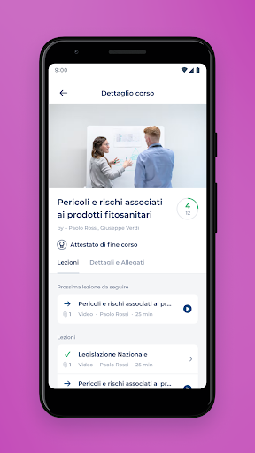 Eformlearning Screen 2