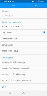 Handcent SMS Italian Language Screenshot