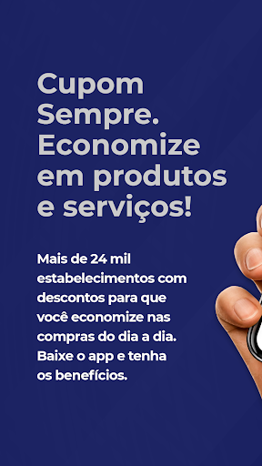 Android application Cupom Sempre screenshort