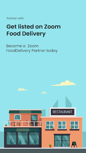 Android application Zoomfood Vendor App screenshort