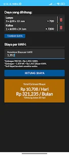 Hitung kWH | Kalkulator Watt