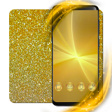 Golden Theme GO Launcher icon