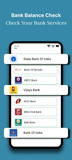 Android application Bank Balance Check & All Bank screenshort