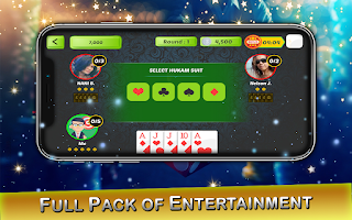 Do Teen Panch 2 3 5 Card Game - Screenshot 2