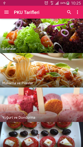 PKU Yemek Tarifleri Screen 2