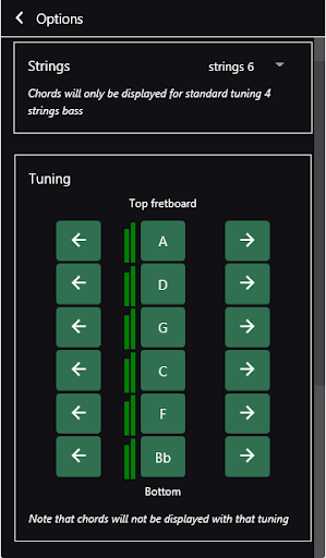 Bass Chords & Scales Screen 3