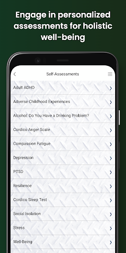 CAL FIRE Wellness Screen 2