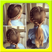 Hairstyles for children step by step
