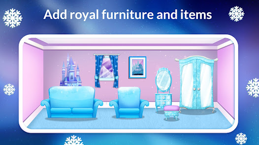 Captura de Pantalla 4 Ice Princess Doll House Games android