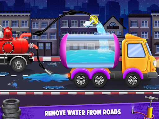 Kids Road Cleaner Truck Game 1.0.30 screenshots 2