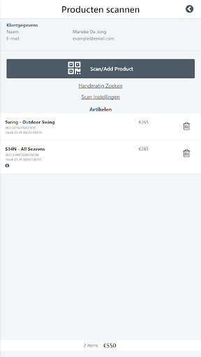 Employee Event App Screen 3