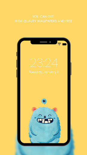 Screenshot of Cute Kawaii Wallpaper HD