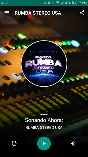 Android application RUMBA STEREO USA screenshort