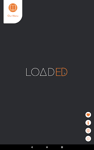Android application Bridge Digital Menu On Tablet screenshort
