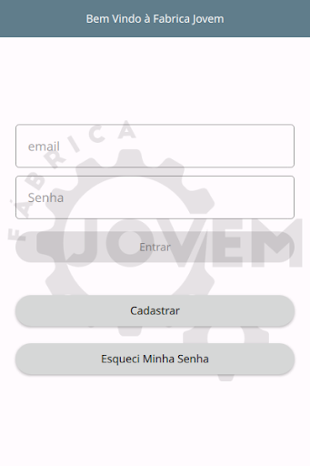 Android application Fabrica Jovem screenshort