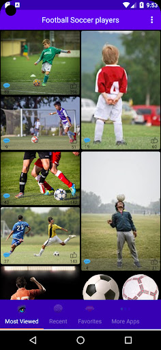 Football Soccer player Photos Screen 3