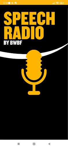 Android application Speech Radio screenshort