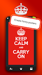 screenshot of Keep Calm Generator PRO