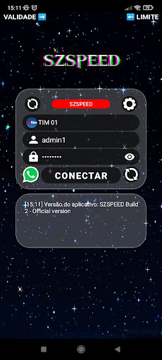 Android application SZSPEED 5G screenshort