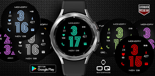 Android application Digital Basic 1 12/24H Wear OS screenshort
