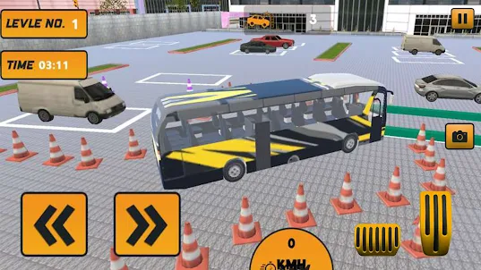 Passengers bus parking sim