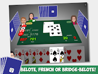 screenshot of Belote-Rebelote