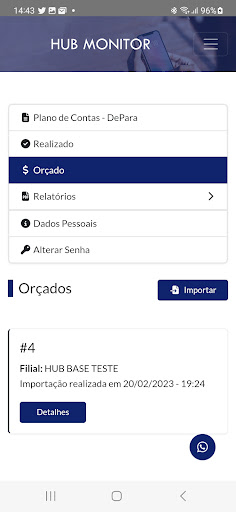 HUB Monitor Screen 2