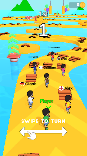 Android application Short Circuit: 3D Runner screenshort