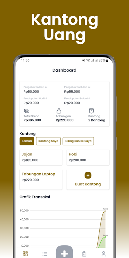 Android application KantongKu - Aplikasi Keuangan screenshort