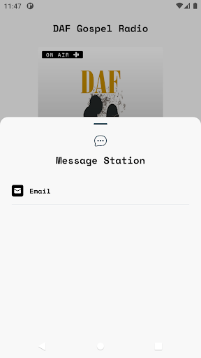 DAF Gospel Radio Screen 3