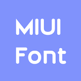 MiFonter - Font Chaner For MIUI 10,11,12 [BETA] icon