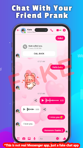 Fake Chat - Prank Message