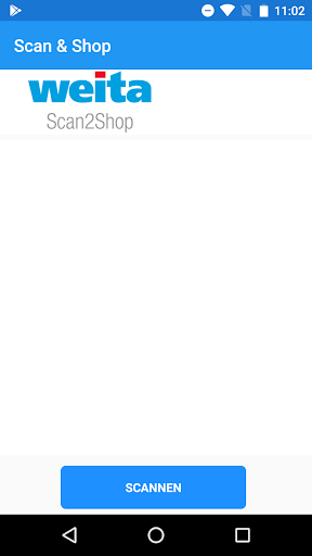 Android application Weita Scan2Shop screenshort