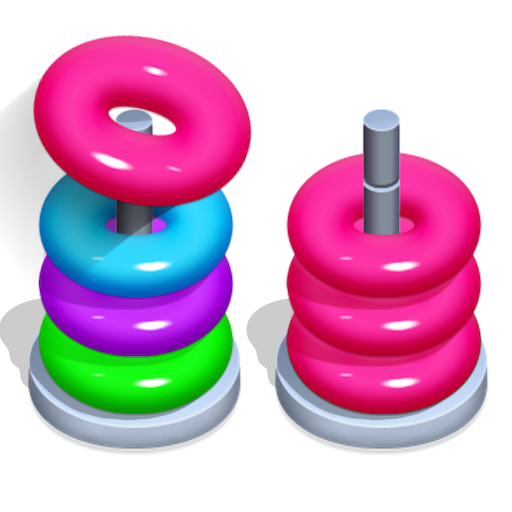 Color Hoop Sort - Hoop Stack 1.5 Icon