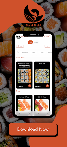 Android application Sushi Tsuki screenshort