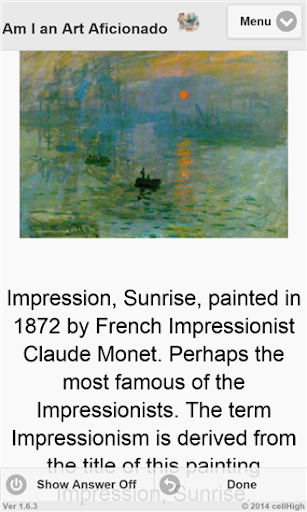 Am I an Art Aficionado 2 Screen 3