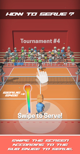 Android application Pocket Tennis Mobile screenshort