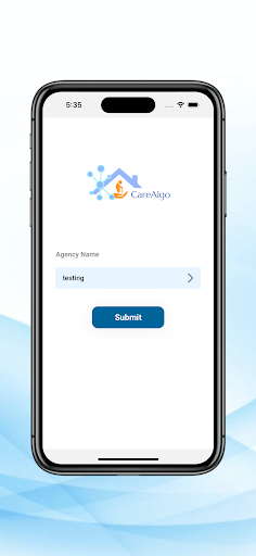 Android application CareAlgo screenshort